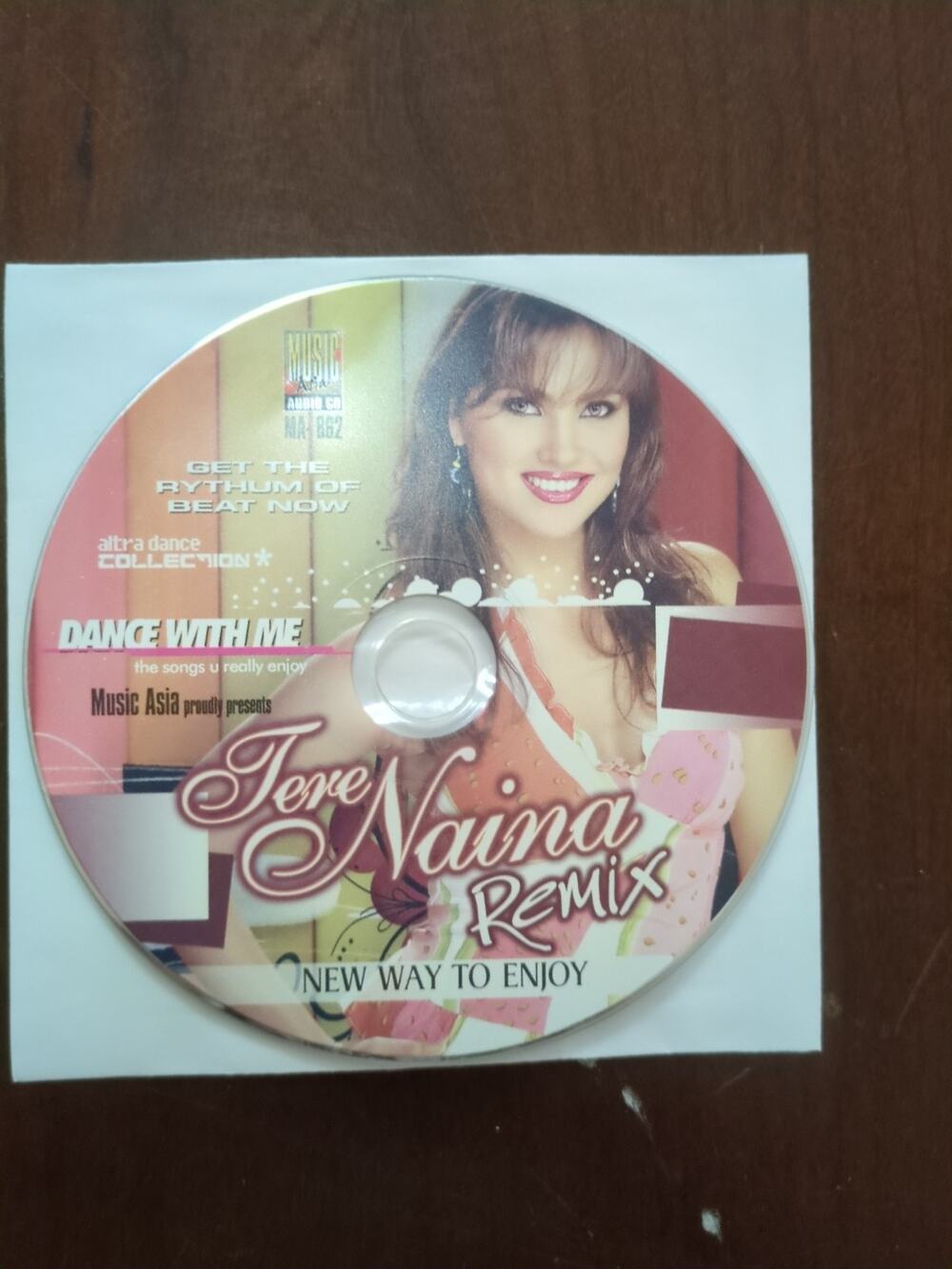 tere naina remix cd disc only
